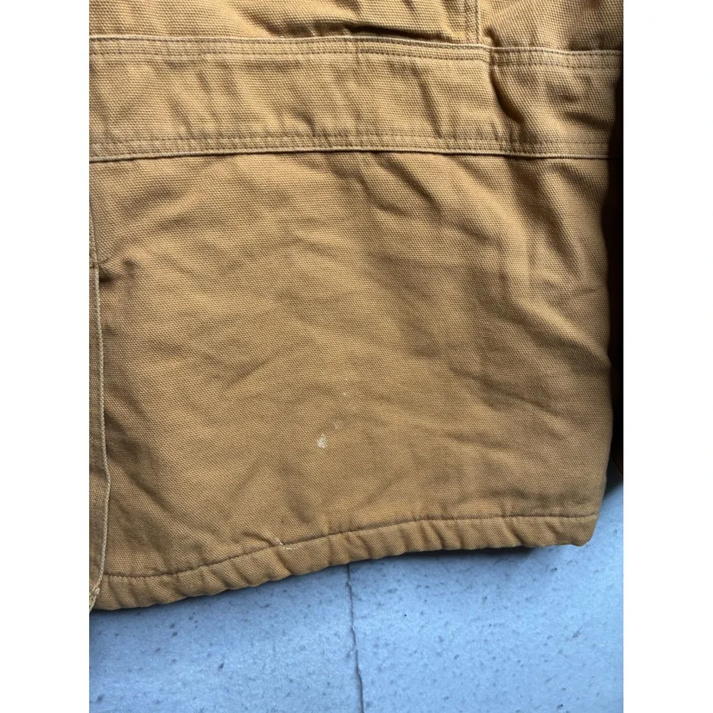 Cabelas Outdoor Gear Mens Canvas Barn Coat Leather Trim Plaid Lined Tan Large